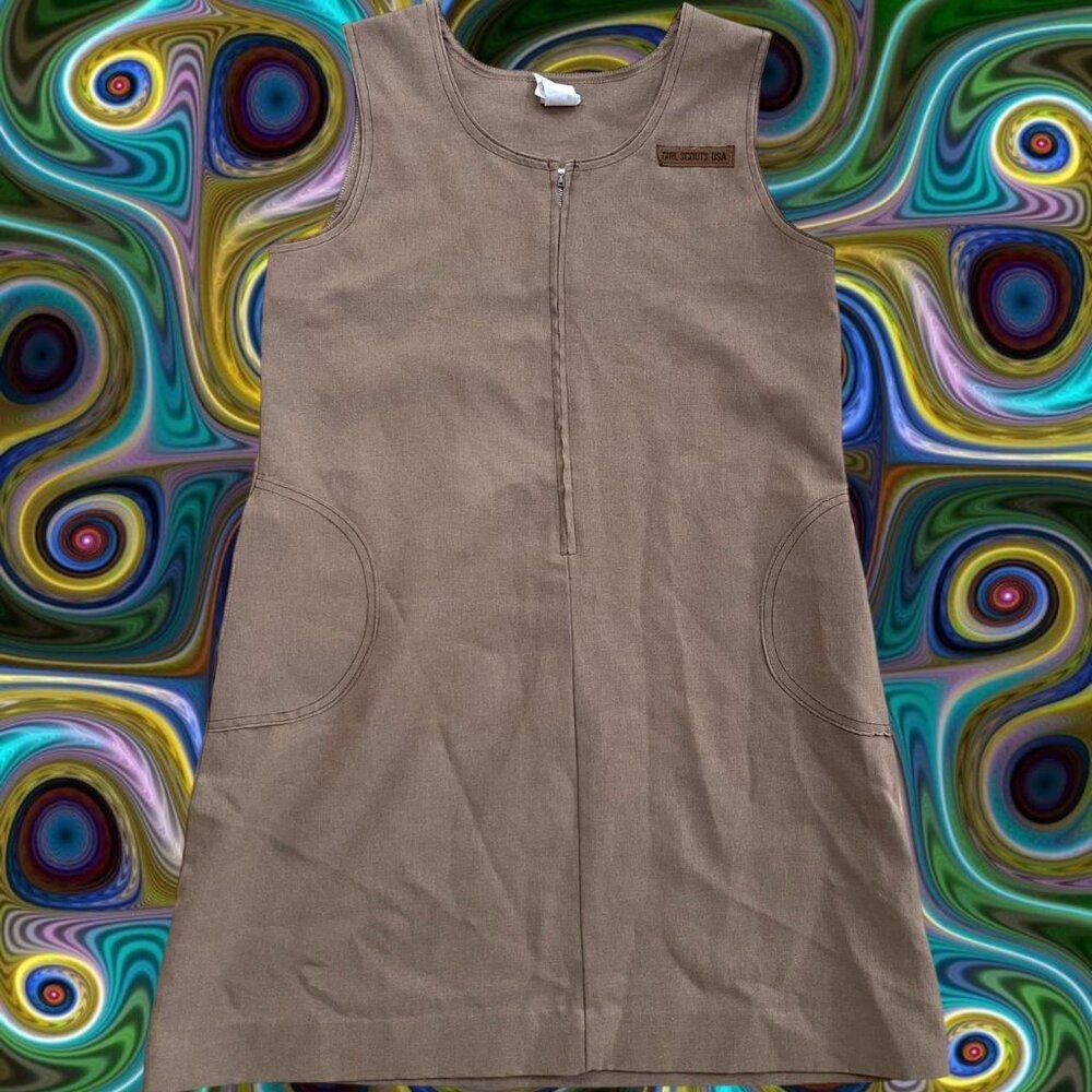 VTG Girl Scouts of America uniform size 14 1/2